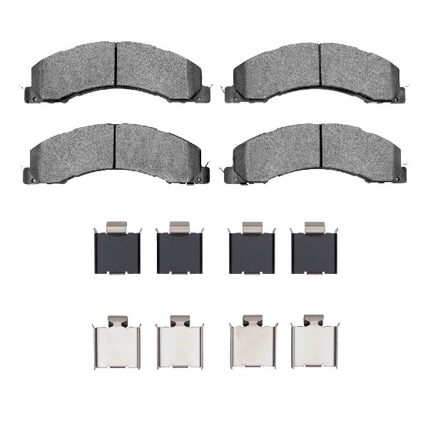 2011-2024 Ram 4500 Disc Brake Pad Set - Front or Front and Rear or Rear (Dynamic Friction)