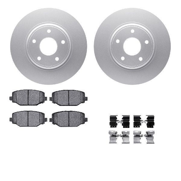 2012-2020 Dodge Grand Caravan Disc Brake Kit - Rear (Dynamic Friction)