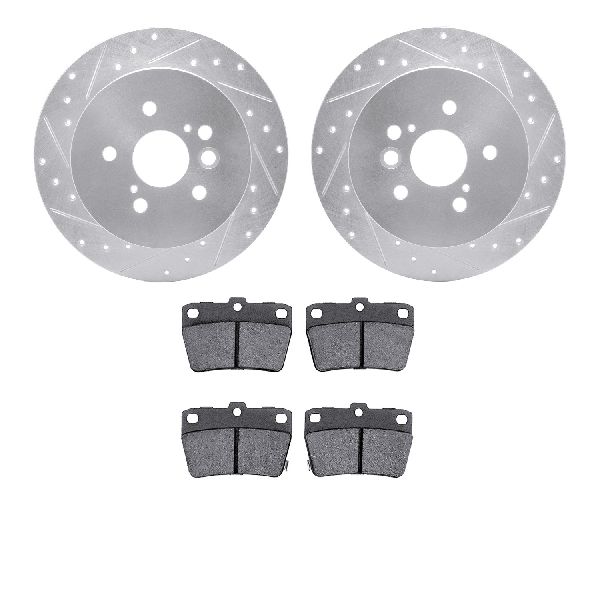 2004-2005 Toyota RAV4 Disc Brake Kit - Rear (Dynamic Friction)
