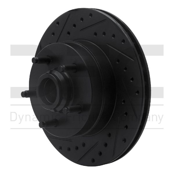 1986-1992 Jeep Cherokee Disc Brake Rotor - Front Left (Dynamic Friction)