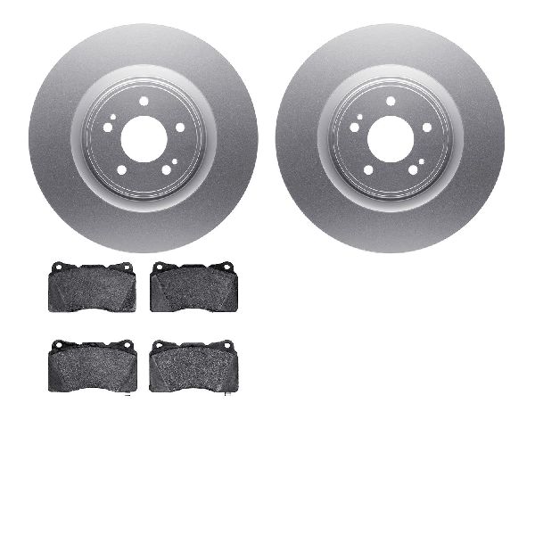 2008-2015 Mitsubishi Lancer Disc Brake Kit - Front (Dynamic Friction)