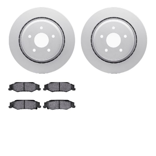 2006-2009 Cadillac XLR Disc Brake Kit - Rear (Dynamic Friction)