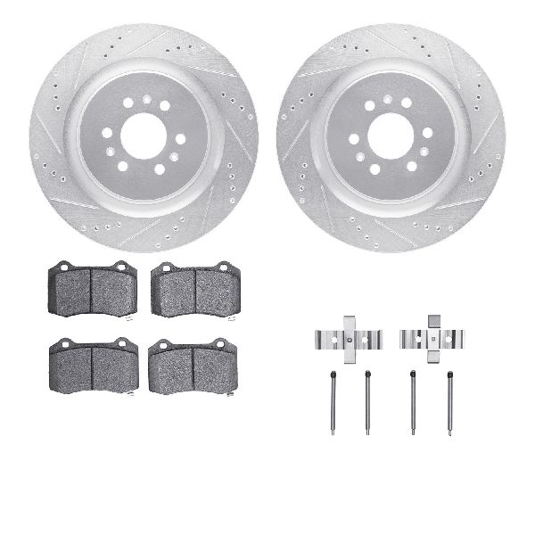 2006-2011 Cadillac STS Disc Brake Kit - Rear (Dynamic Friction)