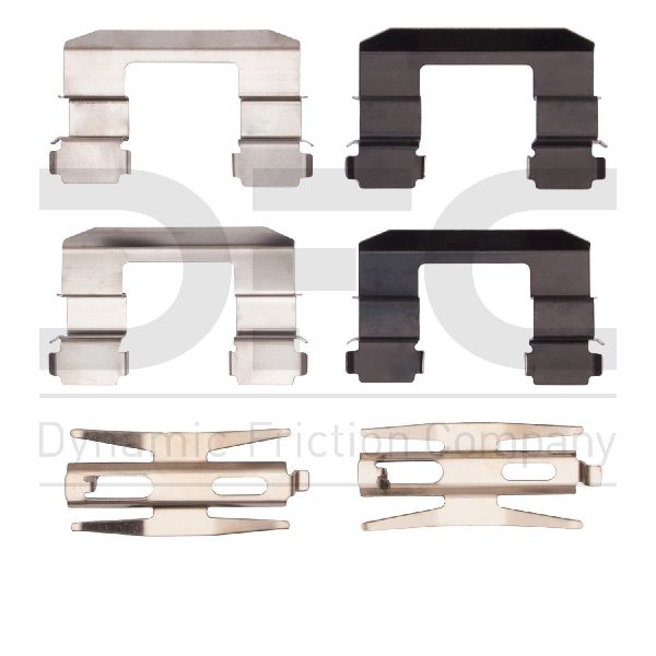 2002-2005 Hyundai Elantra Disc Brake Hardware Kit - Front (Dynamic Friction)