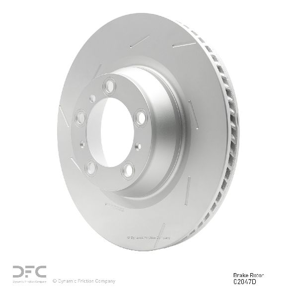 2012-2016 Porsche Panamera Disc Brake Rotor - Rear Left (Dynamic Friction)