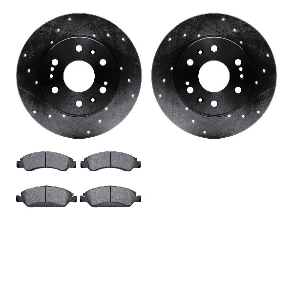 2007-2020 Chevrolet Tahoe Disc Brake Kit - Front (Dynamic Friction)