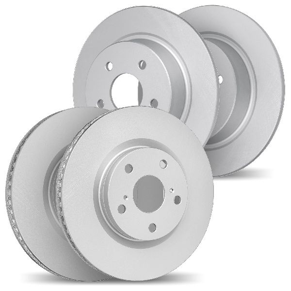 2006-2007 Mazda 6 Disc Brake Rotor Set - Front and Rear (Dynamic Friction)
