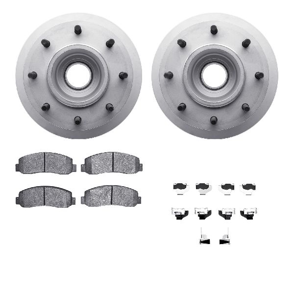 2006-2010 Ford F-350 Super Duty Disc Brake Kit - Front (Dynamic Friction)