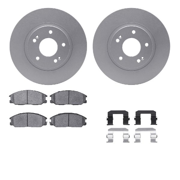 2001-2006 Hyundai Santa Fe Disc Brake Kit - Front (Dynamic Friction)