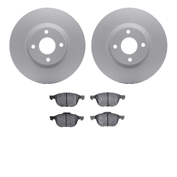 2018-2022 Ford EcoSport Disc Brake Kit - Front (Dynamic Friction)
