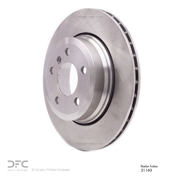 2004-2010 BMW X3 Disc Brake Rotor - Rear (Dynamic Friction)