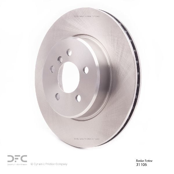 2011-2016 BMW 550i Disc Brake Rotor - Rear (Dynamic Friction)