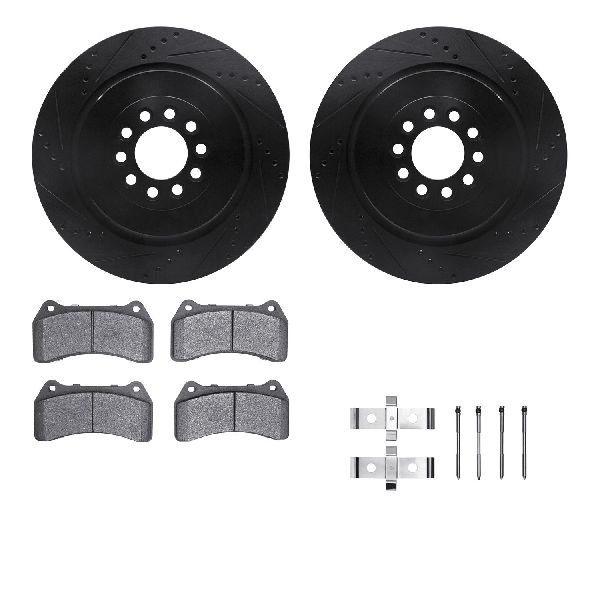2003-2005 Jaguar S-Type Disc Brake Kit - Front (Dynamic Friction)