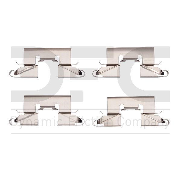 2007-2012 Mazda CX-7 Disc Brake Hardware Kit - Rear (Dynamic Friction)
