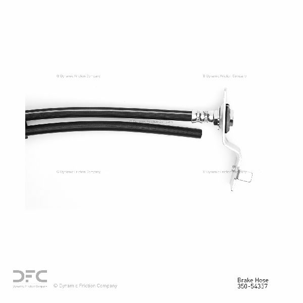 2000-2005 Ford Excursion Brake Hydraulic Hose - Front Left (Dynamic Friction)