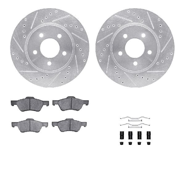 2009-2011 Mercury Mariner Disc Brake Kit - Front (Dynamic Friction)