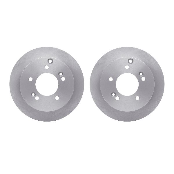 2005-2009 Hyundai Tucson Disc Brake Rotor Set - Rear (Dynamic Friction)