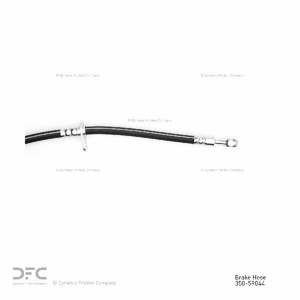 1997-2001 Honda Prelude Brake Hydraulic Hose - Front Left (Dynamic Friction)