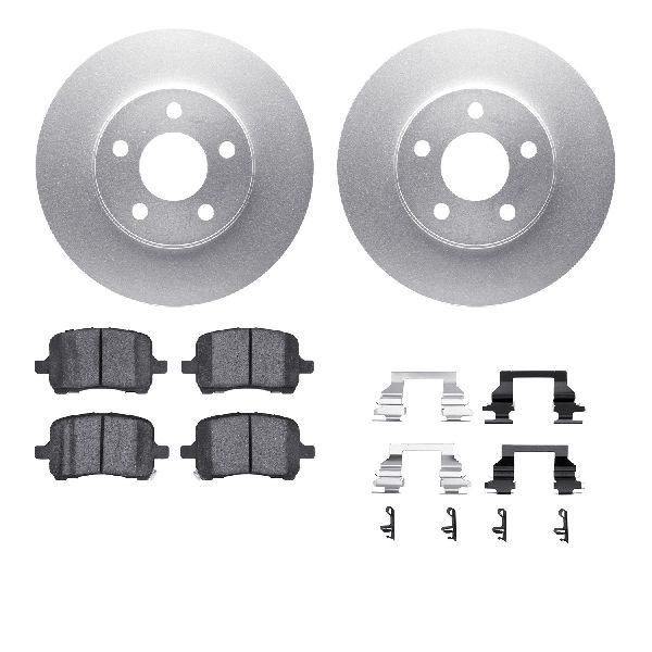 2008 Pontiac G5 Disc Brake Kit - Front (Dynamic Friction)