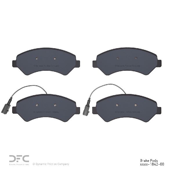 2023-2025 Ram ProMaster 1500 Disc Brake Pad Set - Front (Dynamic Friction)