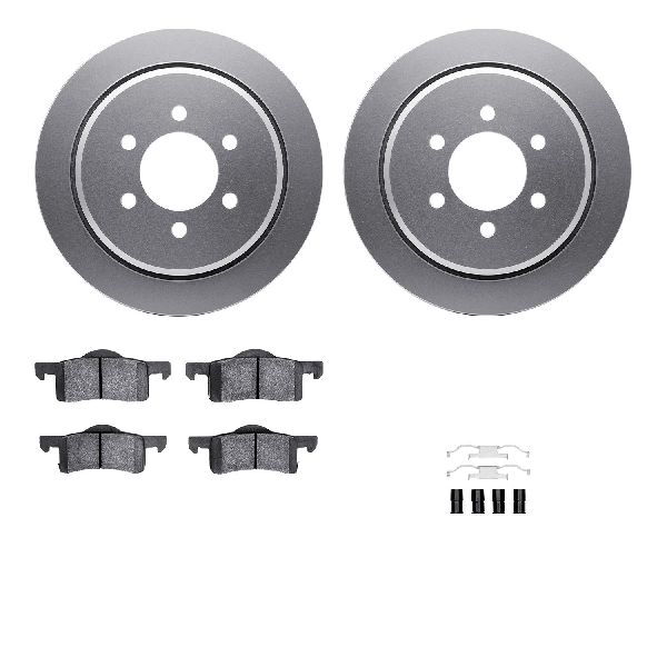 2002-2006 Lincoln Navigator Disc Brake Kit - Rear (Dynamic Friction)