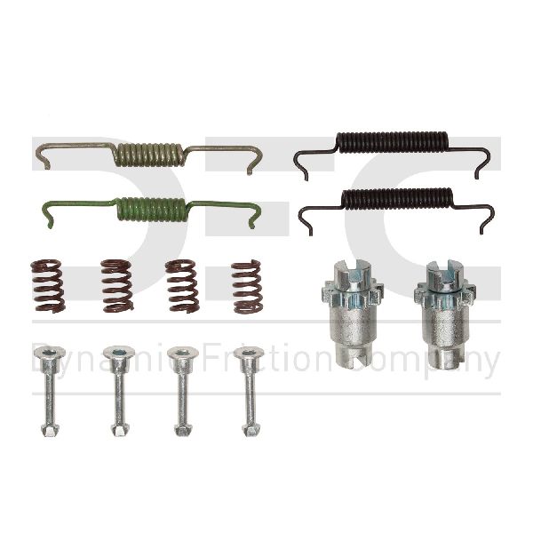 2004-2010 BMW X3 Parking Brake Hardware Kit - Rear (Dynamic Friction)