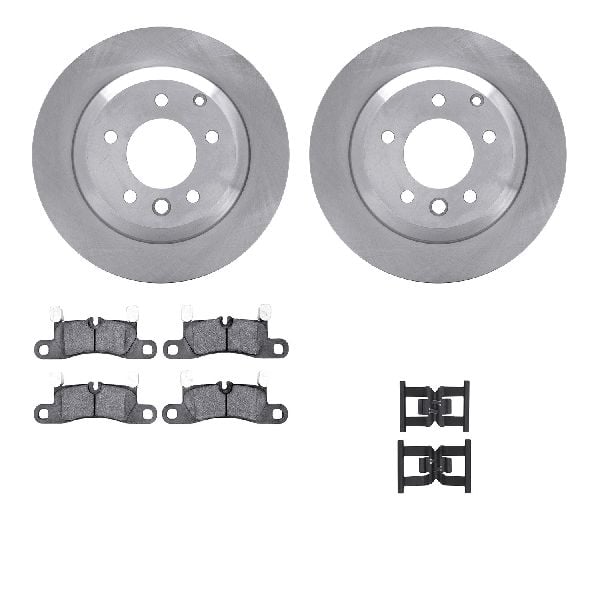 2011-2018 Volkswagen Touareg Disc Brake Kit - Rear (Dynamic Friction)