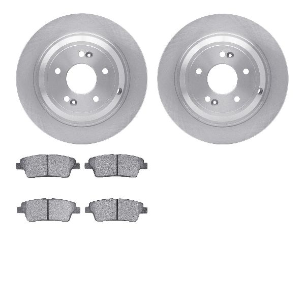 2018-2020 Genesis G80 Disc Brake Kit - Rear (Dynamic Friction)