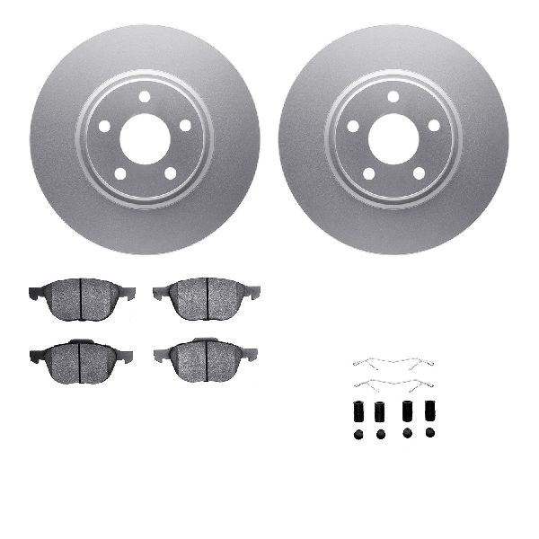 2004-2011 Volvo S40 Disc Brake Kit - Front (Dynamic Friction)