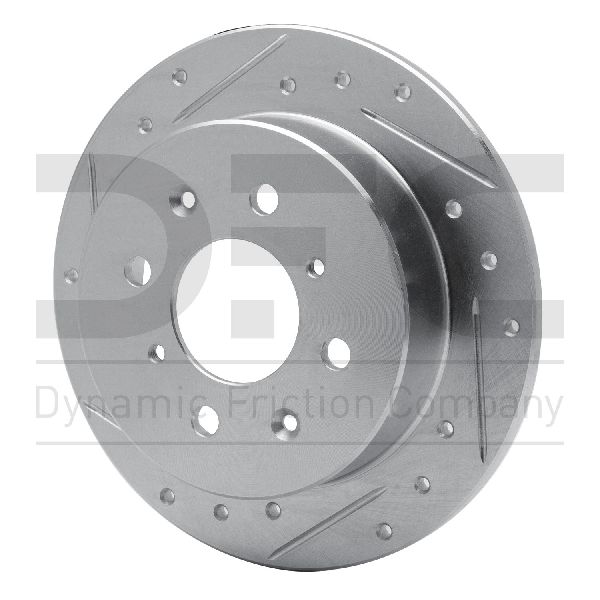 1992-2000 Honda Civic Disc Brake Rotor - Rear Left (Dynamic Friction)