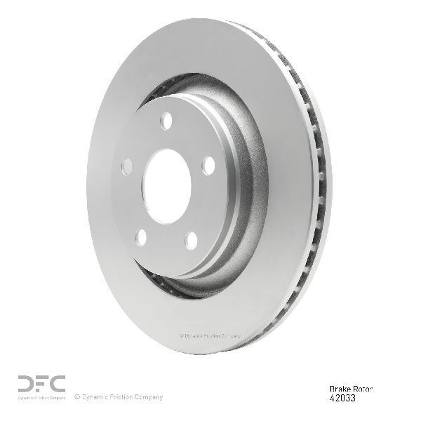 2012-2018 Jeep Wrangler Disc Brake Rotor - Front (Dynamic Friction)