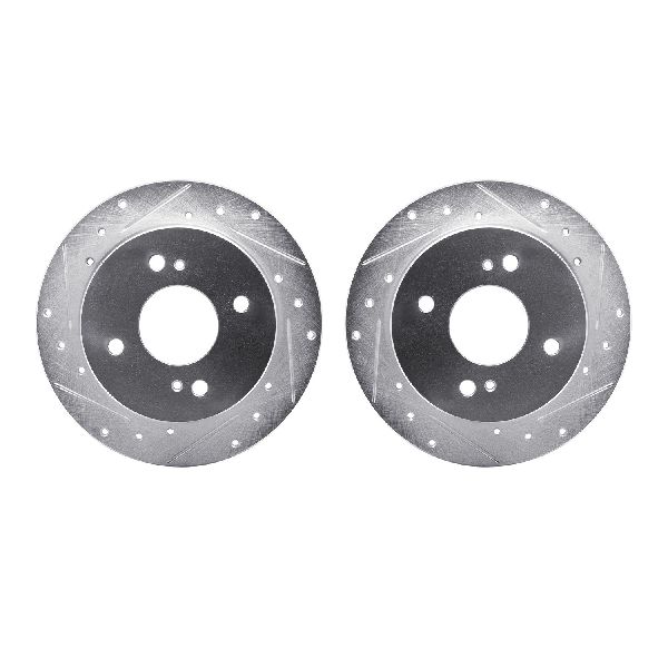 1982-1988 Nissan 200SX Disc Brake Rotor Set - Rear (Dynamic Friction)