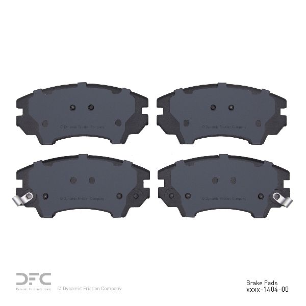 2011-2017 Chevrolet Caprice Disc Brake Pad Set - Front (Dynamic Friction)