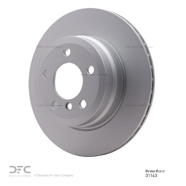 2008-2019 BMW X6 Disc Brake Rotor - Rear (Dynamic Friction)