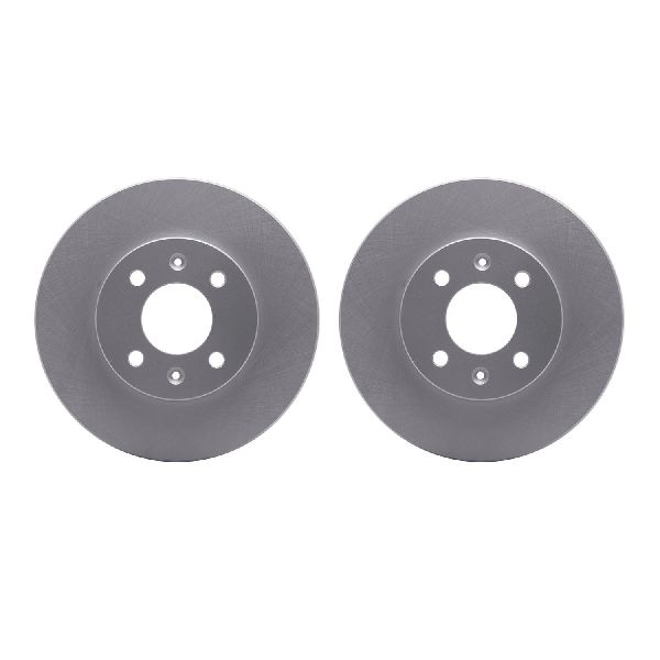 2006-2011 Hyundai Accent Disc Brake Rotor Set - Front (Dynamic Friction)