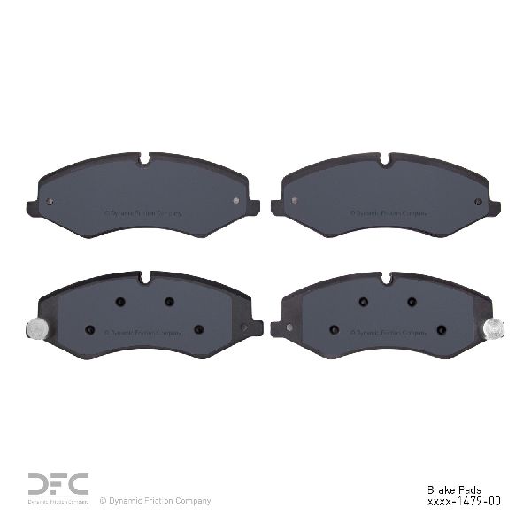 2010-2017 Land Rover Range Rover Sport Disc Brake Pad Set - Front (Dynamic Friction)