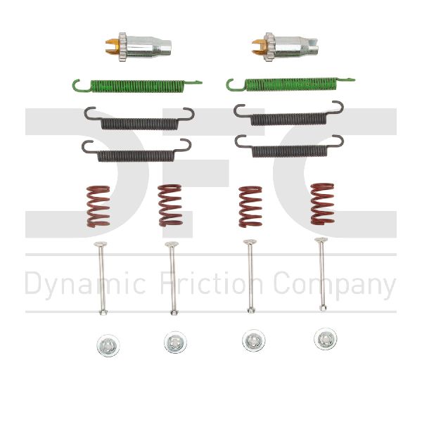 1999-2010 Saab 9-5 Parking Brake Hardware Kit - Rear (Dynamic Friction)