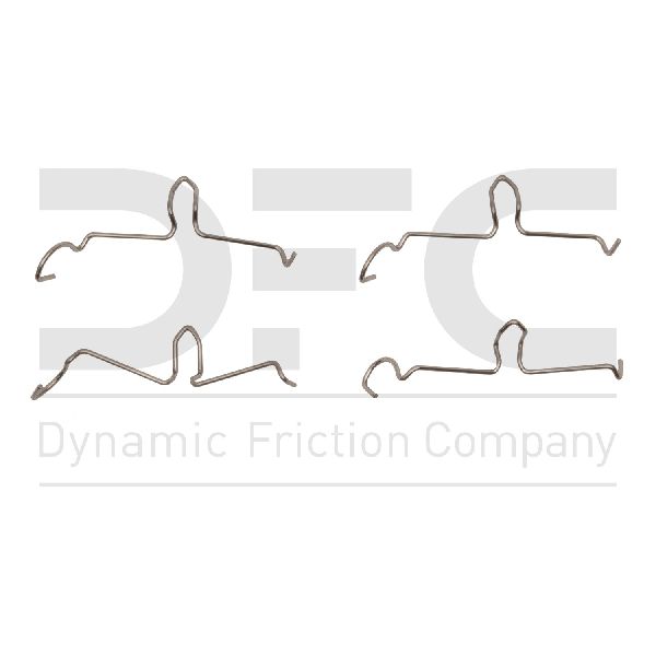 1980-1984 Volkswagen Jetta Disc Brake Hardware Kit - Front (Dynamic Friction)