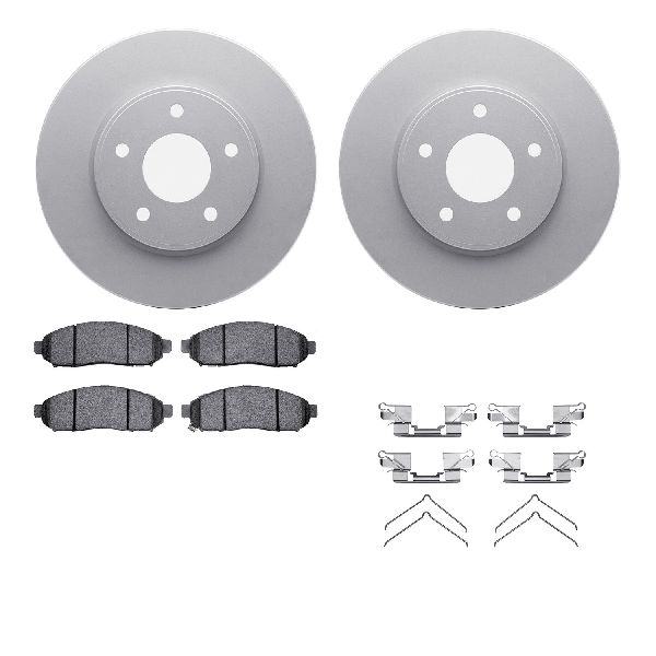 2011-2013 Nissan LEAF Disc Brake Kit - Front (Dynamic Friction)