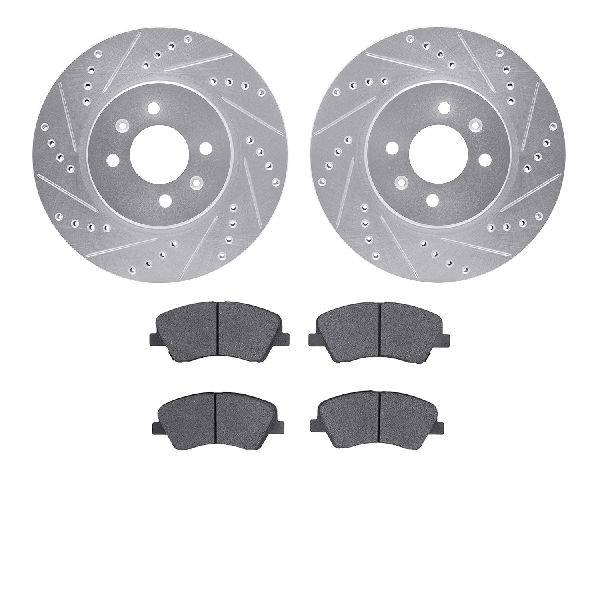 2018-2022 Hyundai Accent Disc Brake Kit - Front (Dynamic Friction)