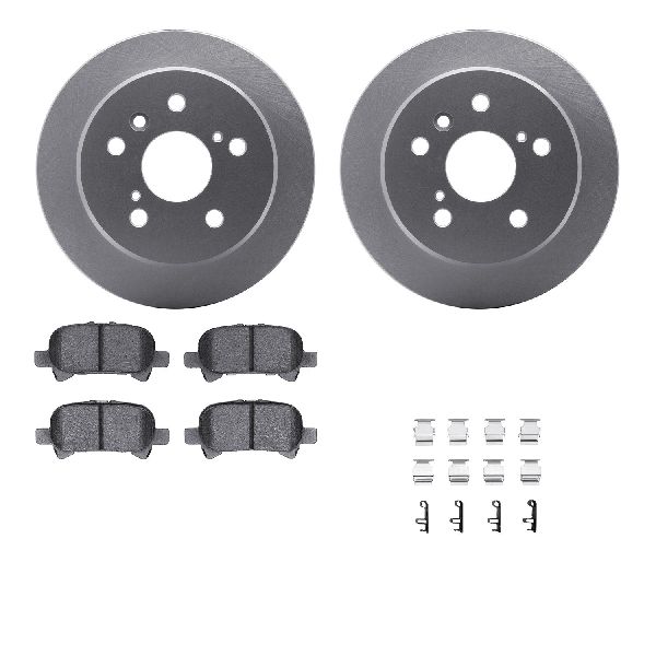 2000-2003 Toyota Solara Disc Brake Kit - Rear (Dynamic Friction)