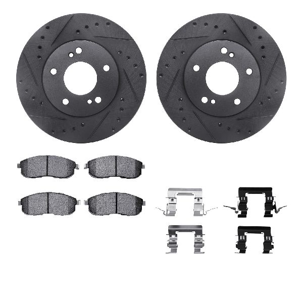 2000-2001 INFINITI I30 Disc Brake Kit - Front (Dynamic Friction)