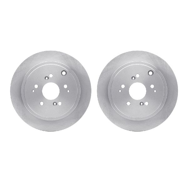 2003-2008 Honda Pilot Disc Brake Rotor Set - Rear (Dynamic Friction)