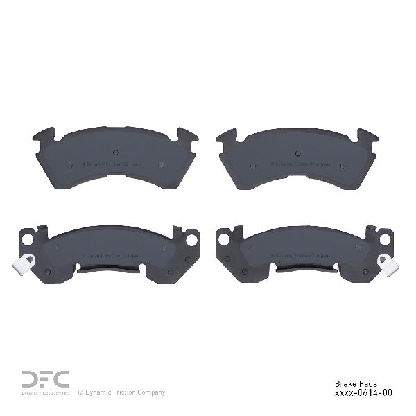 1990-1993 Chevrolet Caprice Disc Brake Pad Set - Front (Dynamic Friction)
