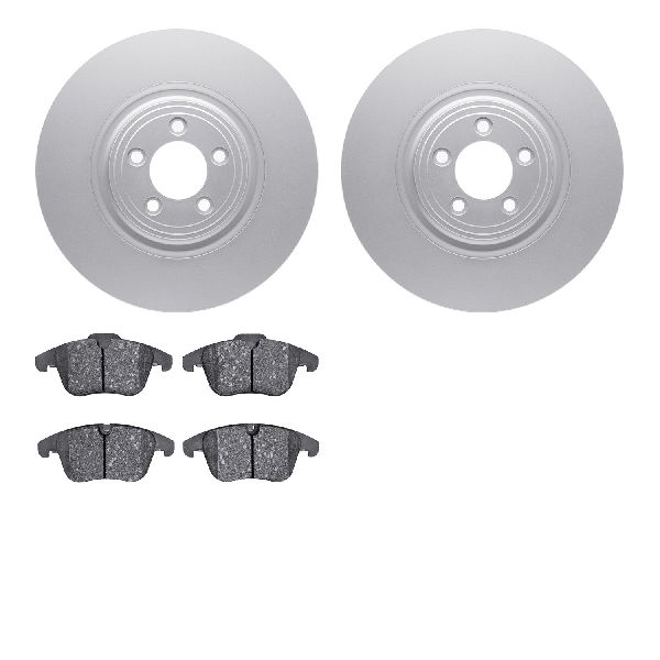 2013-2015 Jaguar XF Disc Brake Kit - Front (Dynamic Friction)
