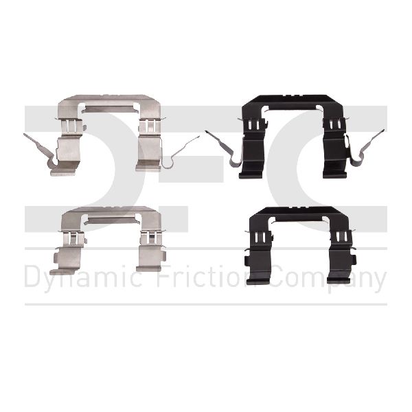 2005-2012 INFINITI FX35 Disc Brake Hardware Kit - Front (Dynamic Friction)