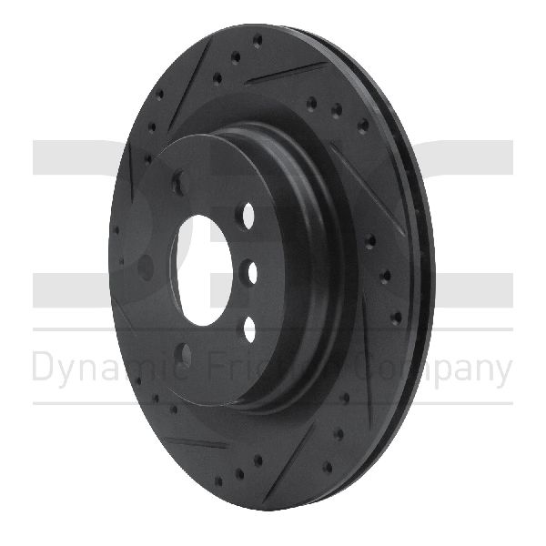 2018-2025 Mini Cooper Countryman Disc Brake Rotor - Rear Left (Dynamic Friction)