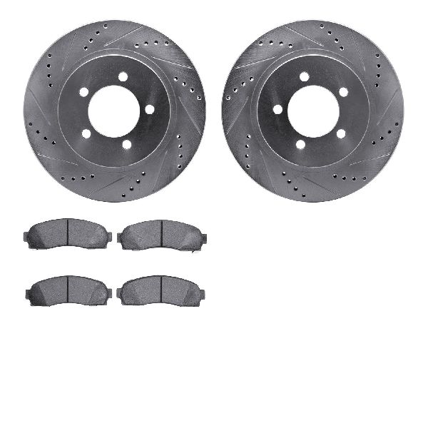 2002-2005 Mercury Mountaineer Disc Brake Kit - Front (Dynamic Friction)