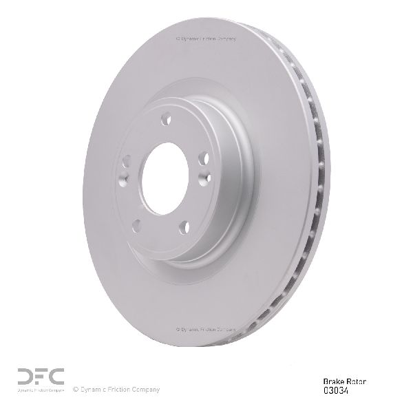 2010-2016 Hyundai Genesis Coupe Disc Brake Rotor - Front (Dynamic Friction)