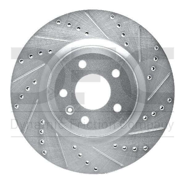 2011-2019 Ford Flex Disc Brake Rotor - Front Right (Dynamic Friction)
